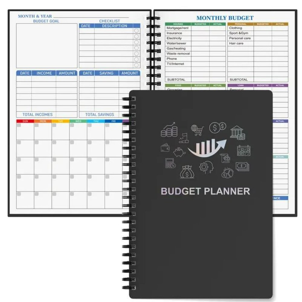 NEW Budget Planner Notebook Expense Tracker